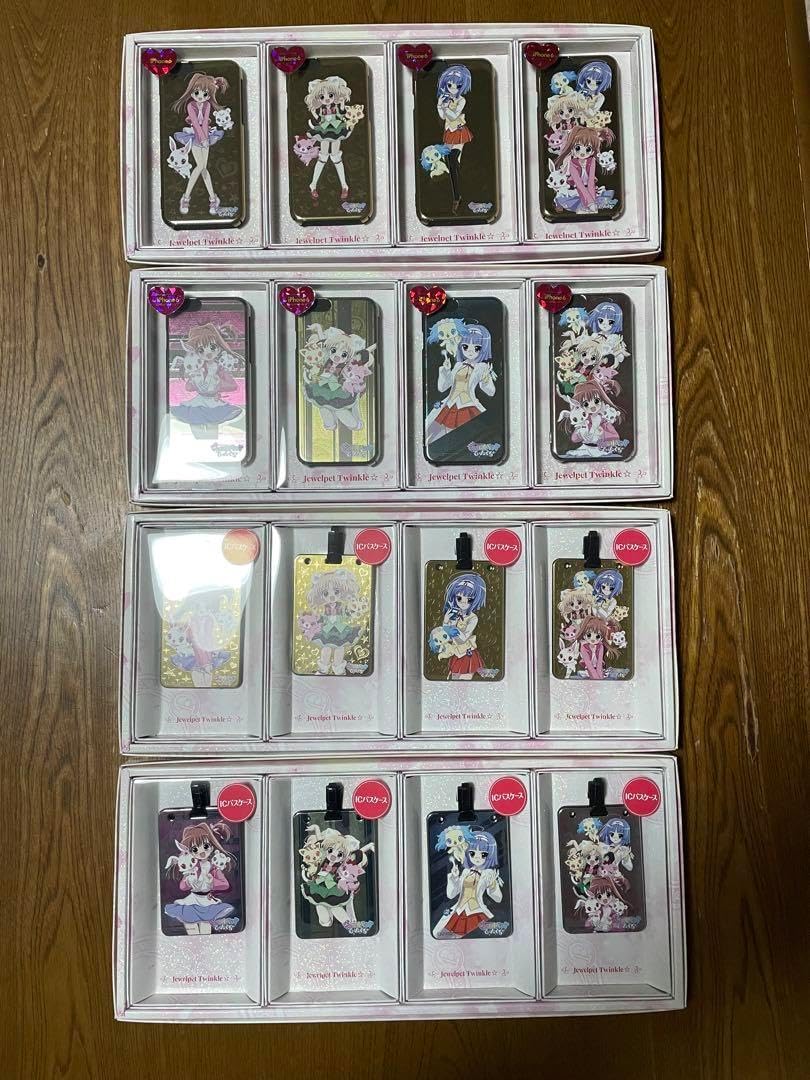 ジュエルペットてぃんくるicパスケース&6ケースセット計4種 薄桜鬼 Switch